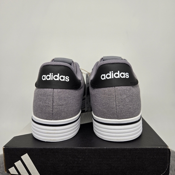 New adidas Daily 4.0 Grey Core Black Men\'s Shoes Size 9.5 main image 4